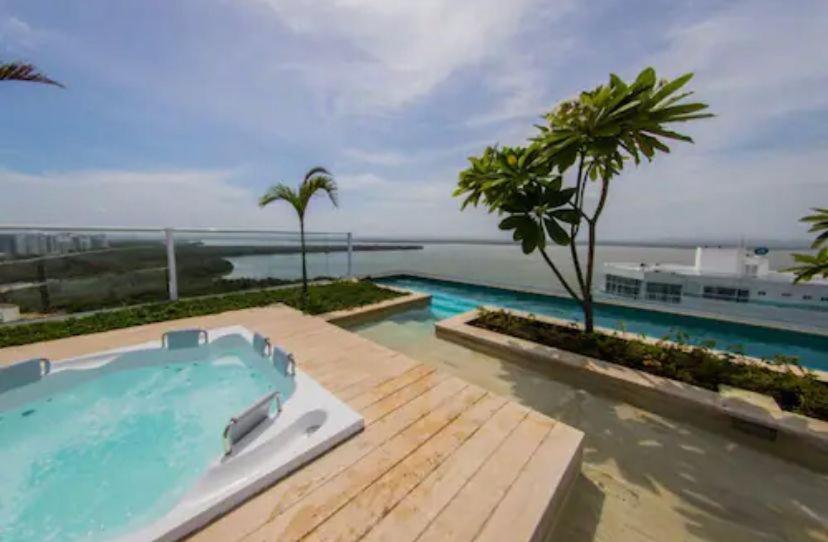 Martinique Cielo Mar Apartment Cartagena ภายนอก รูปภาพ